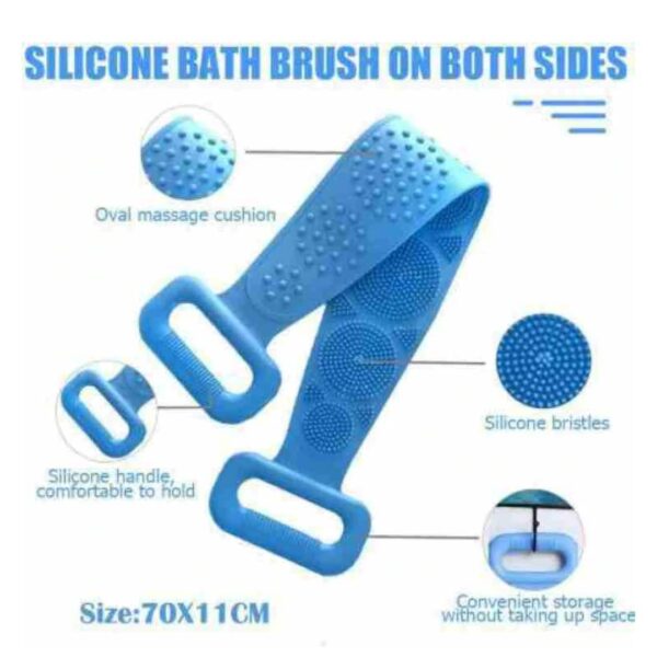 Bath Towel Silica Gel Men Women Powerful Rubbing Magic Brush - Image 6