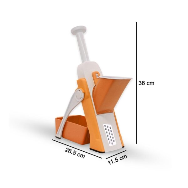 Brava Spring Slicer - Multifunctional Vegetable Cutter with High-Quality ABS Material - Image 9