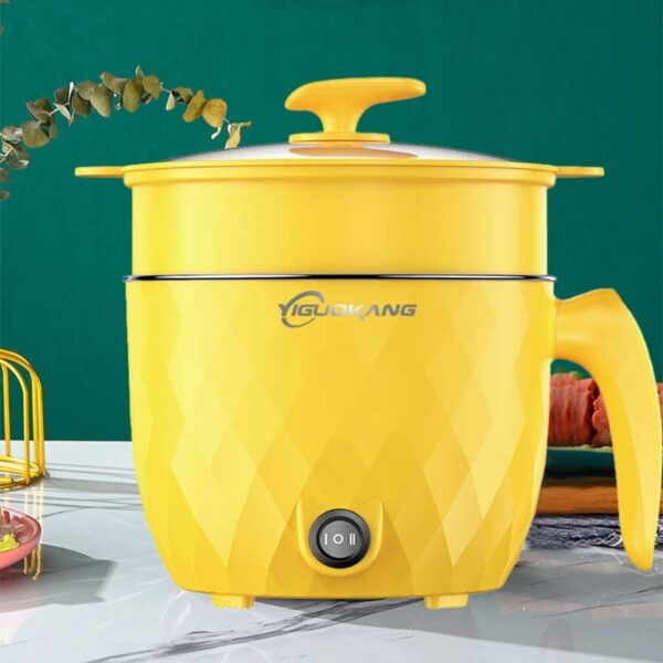 Capacity Mini Home Cooking Pot Multifunctional Rice Cooker Non Stick Pan Safety Material Potable Stockpot Electric Cooker