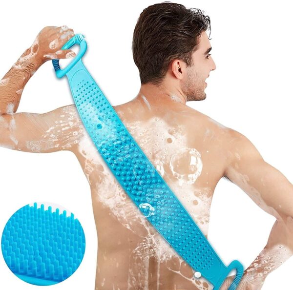 Bath Towel Silica Gel Men Women Powerful Rubbing Magic Brush - Image 5